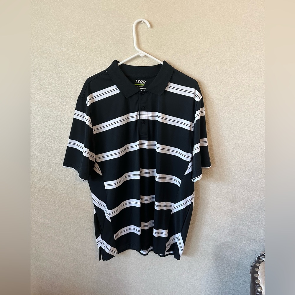 Mens XXL IZOD Perform X Golf Polo 100% polyester